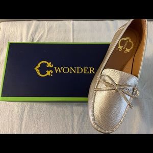 C Wonder Driving Mocs! Beautiful Clover Gold Loafer/Moc. Brand new and in box.
